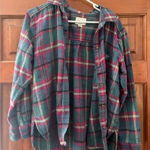 American eagle boyfriend fit flannel